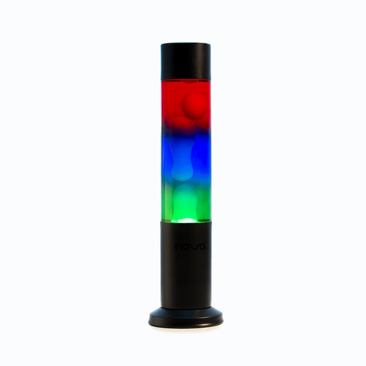 Nova Colour Lava Lamp Rainbow