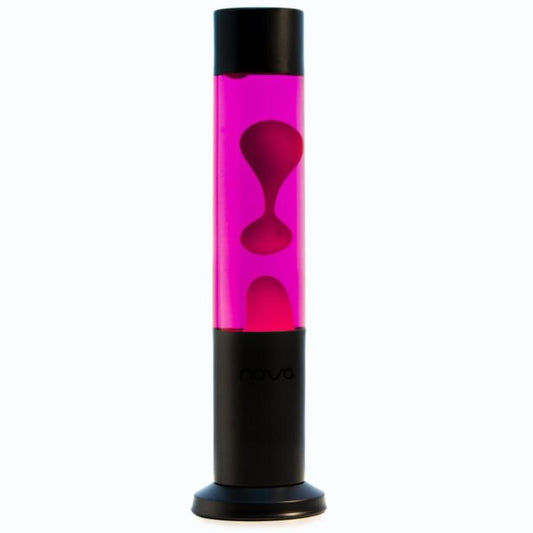 Lava Lamp Purple with Red Wax - Nova 5050341300258