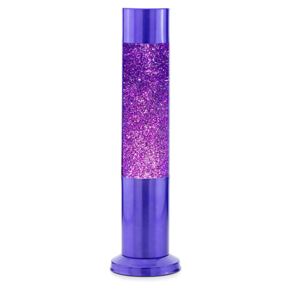 Nova Colour Glitter Lamp Purple