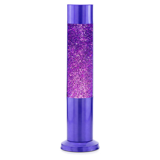 Nova Colour Glitter Lamp Purple
