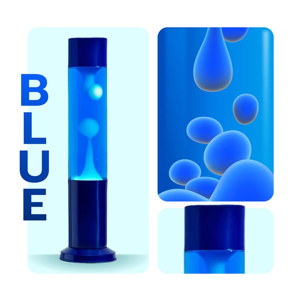 Nova Colour Lava Lamp Blue