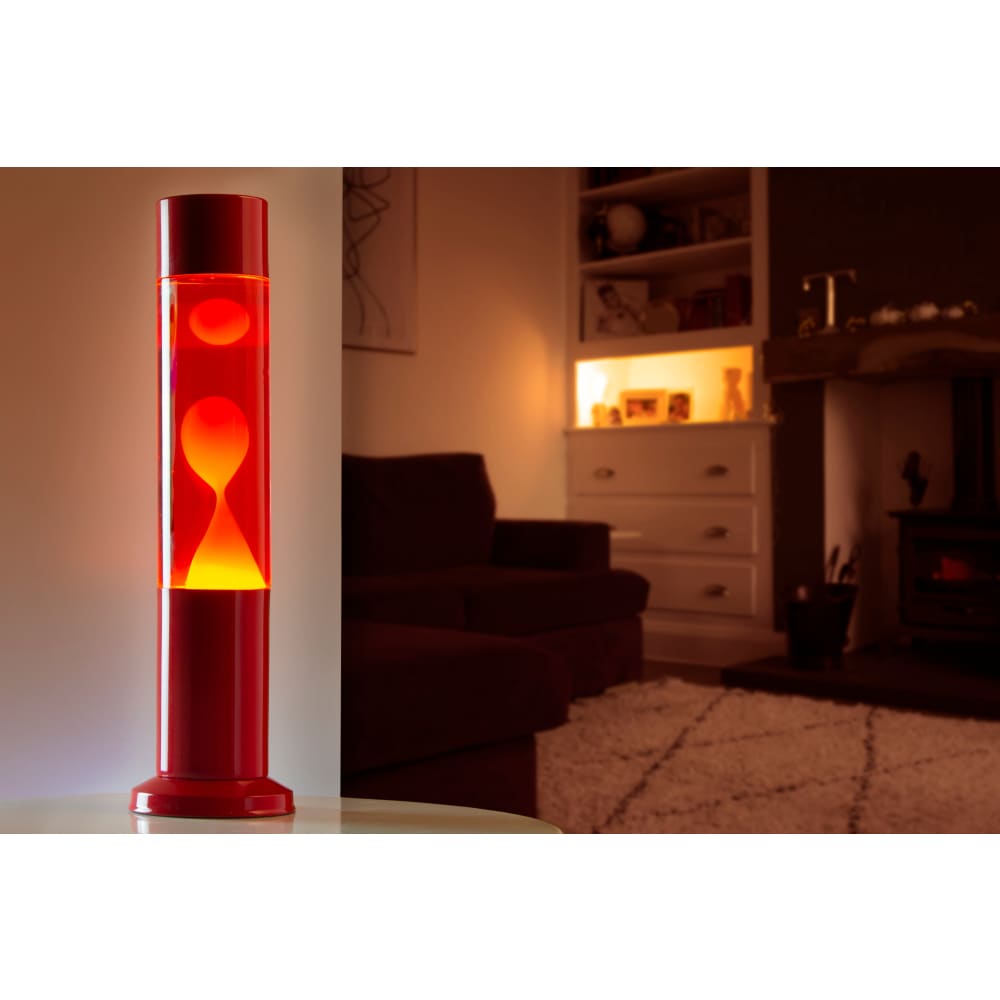 Nova Colour Lava Lamps Red