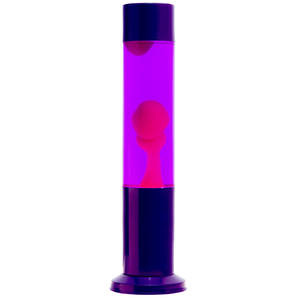 Nova Purple Lava Lamp Purple with Pink Wax 33cm